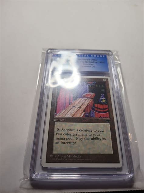 Magic The Gathering Chronicles White Border Ashnod S Altar Cgc