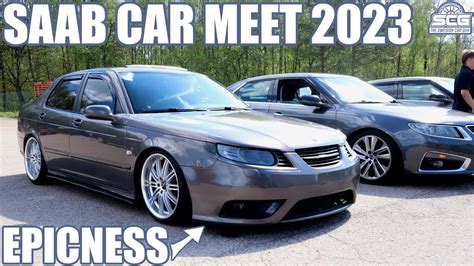 SAAB CAR MEET 2023 EPICNESS YouTube