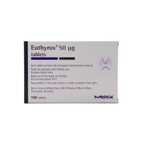 Euthyrox 50mcg Tab 100s Medicart Biz