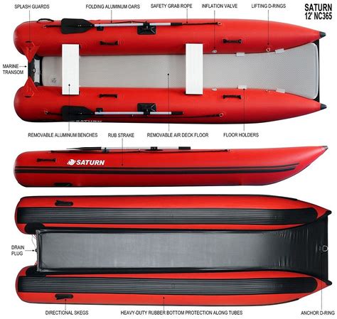 Inflatable Lightweight Catamaran Boat NC330.