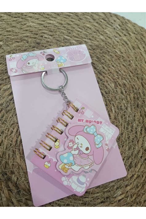 Meyra Accessories sanrio kawaii minik cep boy anahtarlık defter