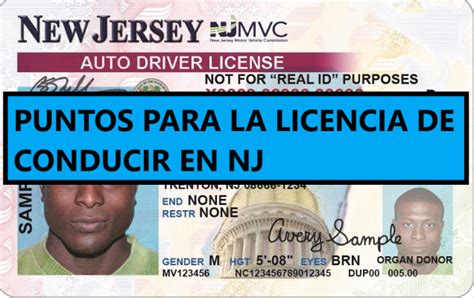 Puntos Para La Licencia De Conducir En NJ Gossip Vehiculos