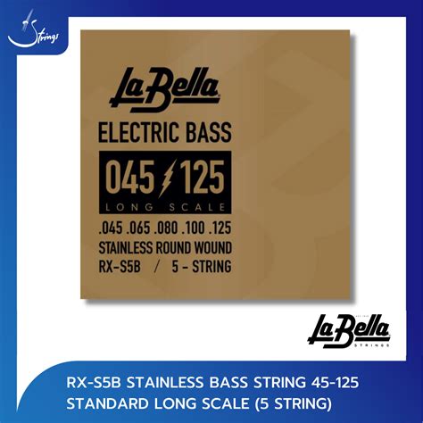 สายเบส La Bella Rx Stainless Bass String Strings Shop Th