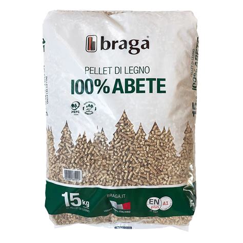 Pellet Di Abete Braga Enplus A Kg