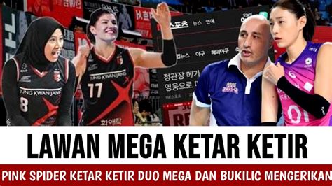 JADI PATNER AKSI MEGAWATI DUO MEGA BUKILIC MENGERIKAN PELATIH