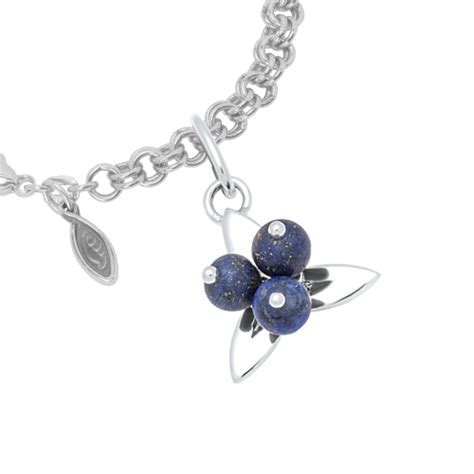 Maine Blueberry Charm - Peapod Jewelry