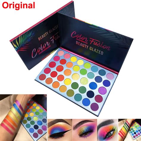 Glazed Color Fusion Eyeshadow Palette Under 200 Palette 39 Ultra