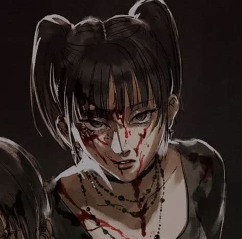 Goth Mikasa In 2021 Goth Mikasa Eren Fanart Attack On Titan Anime