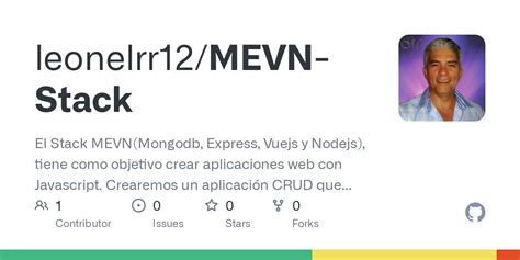 GitHub Leonelrr12 MEVN Stack El Stack MEVN Mongodb Express Vuejs Y