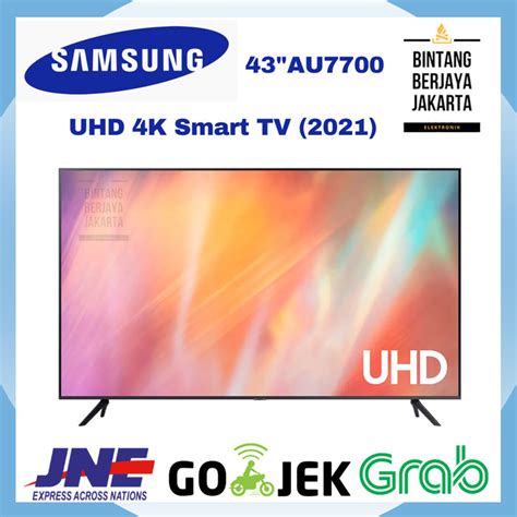 Jual Samsung Led Tv 43au7700 Smart Tv Crystal 4k Uhd 43 Inch