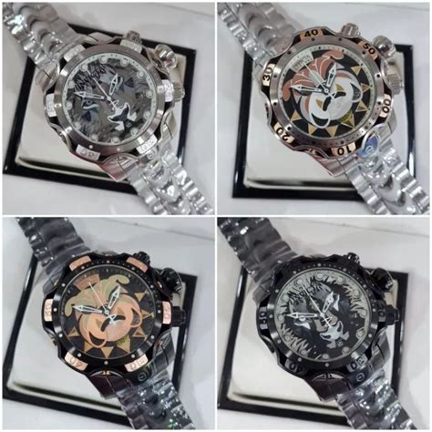 Jual Jam Tangan Pria Invicta Venom Dc Comisc Silver Dan Black Chrono