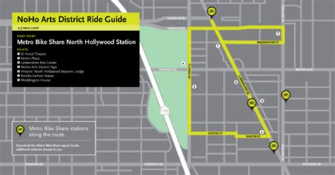 North Hollywood Arts District Ride Guide – Metro Bike Share