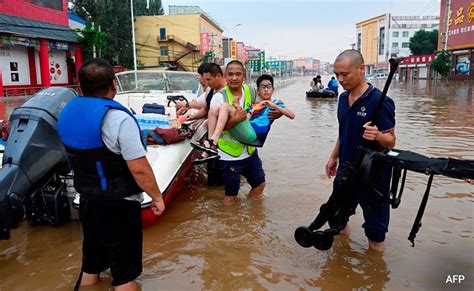 29 Dead 16 Missing After Severe Floods In Chinas Hebei