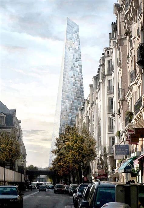 Triangular Skyscraper Approved For Paris And Construction St