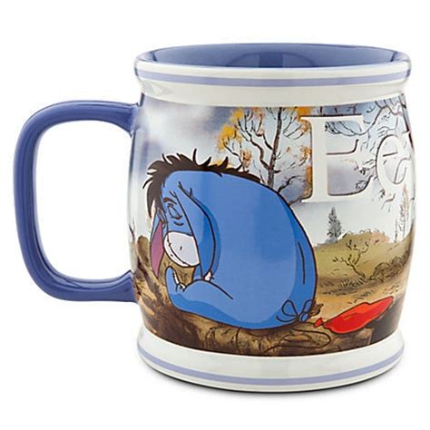 Disney Store Winnie The Pooh Eeyore Ceramic Coffee Tea Mug Cup Oz