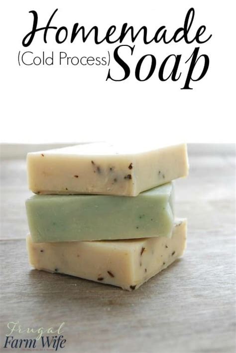 Homemade Soap Cold Process The Frugal Farm Wife