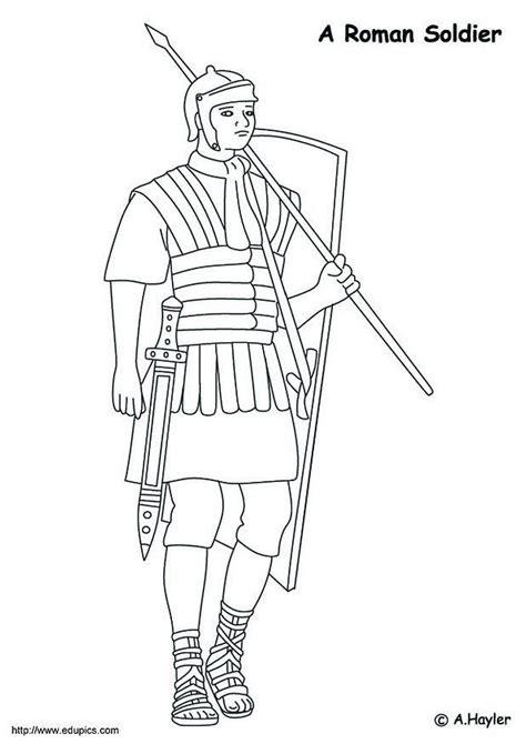 Desenho Para Colorir Soldados Romanos Imagens Gr Tis Para Imprimir