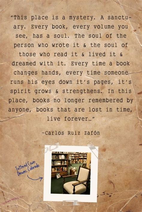 Carlos Ruiz Zafon Quotes. QuotesGram