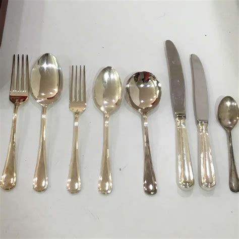 Vintage Rodd Silver Cutlery Set S