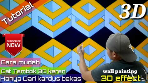 Sahabat Kreativ Cara Mudah Cat Tembok D How To Wall Painting D