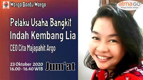 Pelaku Usaha Bangkit Bersama Indah Kembang Lia Ceo Cita Majapahit Agro