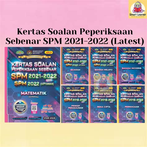 SB 𝟐𝟎𝟐𝟑 Past Year SPM 2021 2022 𝐋𝐚𝐭𝐞𝐬𝐭 Kertas Soalan Peperiksaan