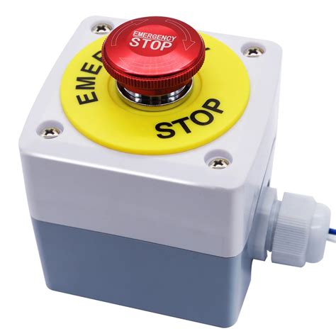 Snapklik Mxuteuk Mm Waterproof Emergency Stop Push Button