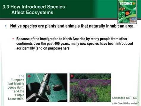 PPT - 3.3 How Introduced Species Affect Ecosystems PowerPoint ...