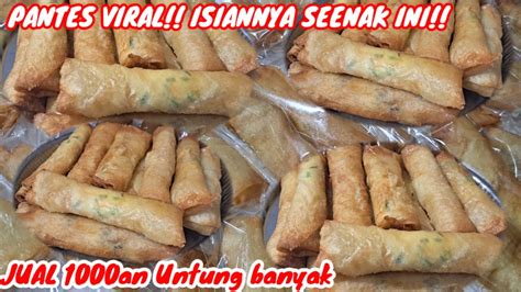 Pantes Viral Ternyata Isian Nya Seenak Ini Lumpia Telur Gulung Jual