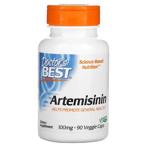 Artemisinin 200 Mg Doza 90 Caps Slatki Pelin Dr Best Usa Td Med Me