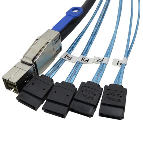 Yiwentec External Mini Sas Hd Sff To Port Sata Cable H H