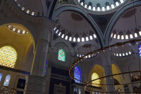 Interior of the Camlica Mosque İstanbul Turkey Editorial Image - Image ...