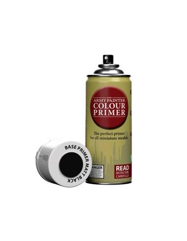 The Army Painter Colour Primer Matt Black