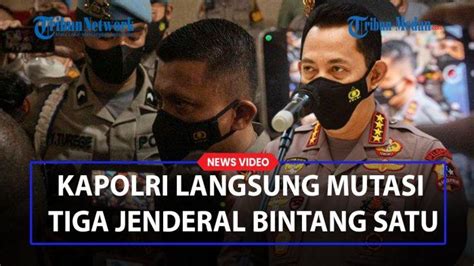 3 JENDERAL BINTANG SATU Dimutasi Kapolri Diduga Tak Profesional