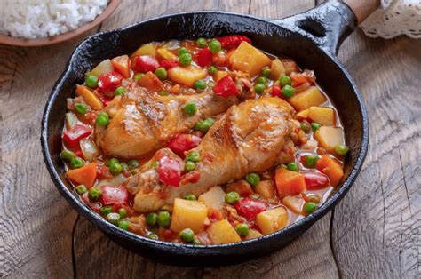 Cómo hacer pollo a la jardinera receta fácil y deliciosa