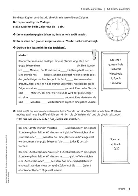 Sekundarstufe Unterrichtsmaterial Mathematik Rechenschwierigkeiten