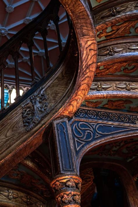 Stairway To Heaven In Livraria Lello Editorial Stock Image Image Of