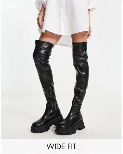 Stradivarius Over The Knee Boots For Women Online Sale Up To 10 Off