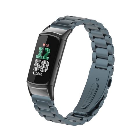 Fitbit Charge Metallarmband Grau Smartwatcharmbaender De