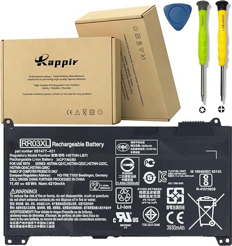 Amazon Boweirui Rr Xl Hstnn Ub C Laptop Battery