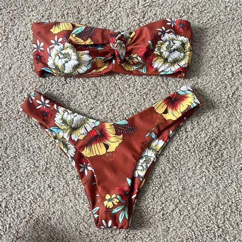 Zaful Swim Zaful Strapless Bikini Poshmark