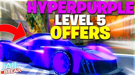 What People OFFER For LEVEL 5 PURPLE Hyperchrome In 2024 Roblox