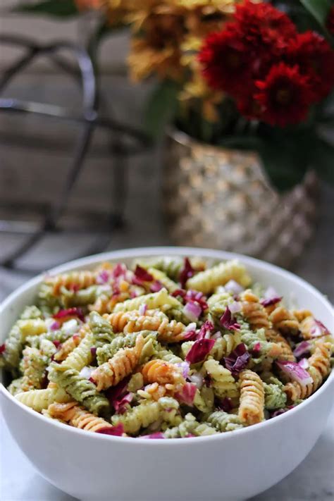 Receta De Ensalada De Pasta Al Pesto Perfecta De Maya