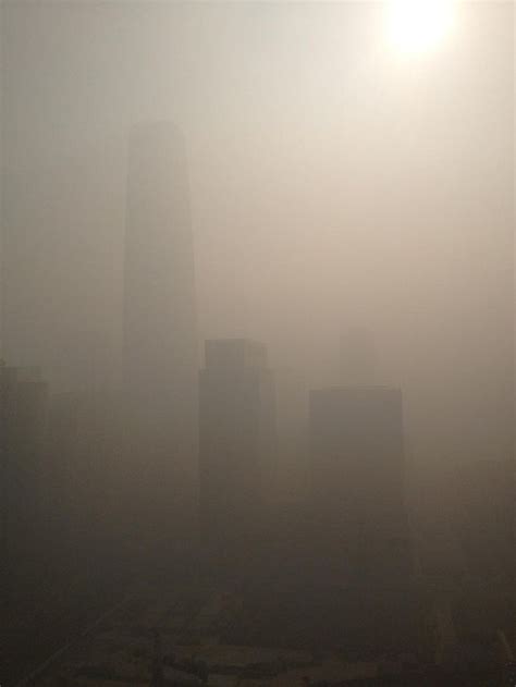 This Unbelievable Photo Shows Beijing S Off The Charts Air Pollution Air Pollution China