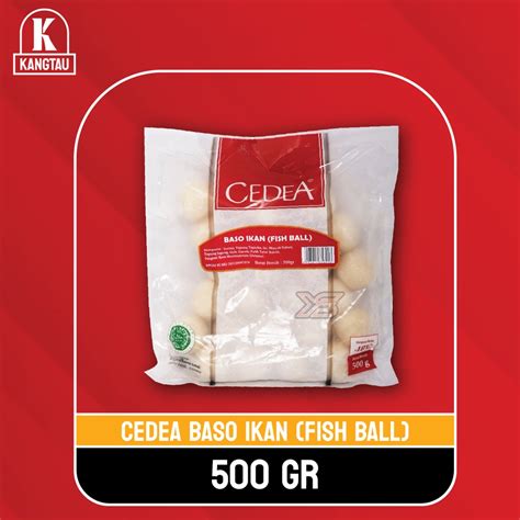 Jual CEDEA BASO IKAN FISH BALL 500 GR Shopee Indonesia