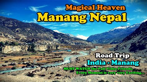 World S Most Dangerous Road Manang Nepal Scary Adventure Road Trip India Manang Part