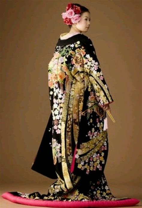 Exquisite Abiti Tradizionali Kimono Abbigliamento