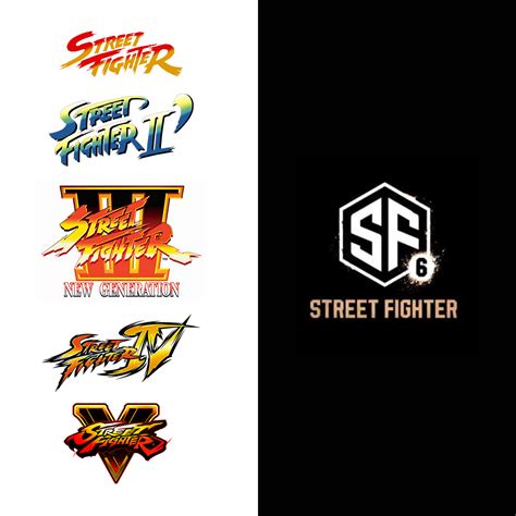 Street Fighter 6 logo comparison : r/gaming