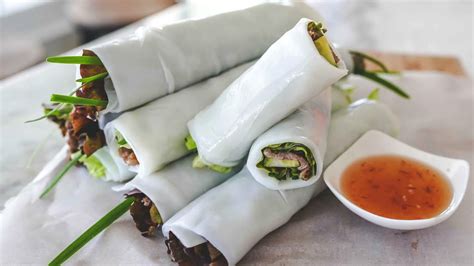 Vietnamese Beef Rice Paper Rolls Delicious Recipe And Under 30