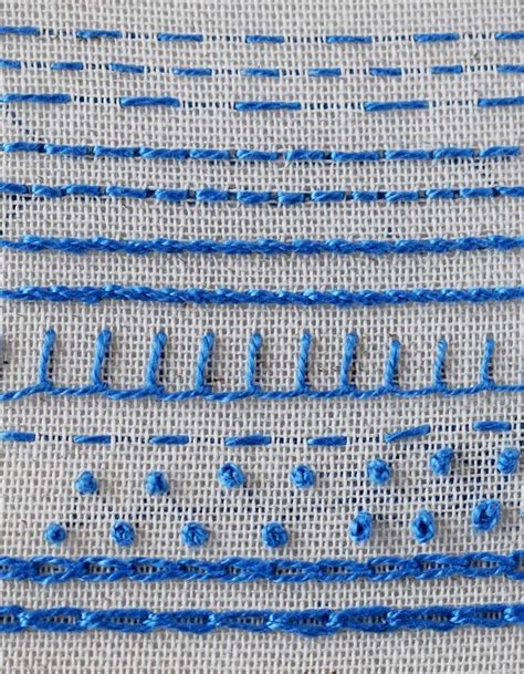 Six Basic Hand Embroidery Stitches For A Beginner Creative Fabrica